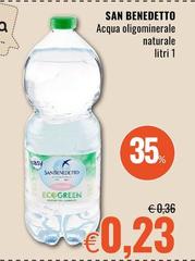San Benedetto - Acqua Oligominerale Naturale