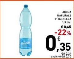 Vitasnella - Acqua Naturale