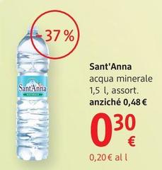 Sant'anna - Acqua Minerale 1,5 L, Assort.