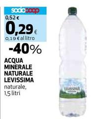 Levissima - Acqua Minerale Naturale
